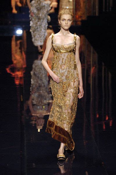 dolce gabbana empire waist dress 2006|dolce and gabbana fall 2006.